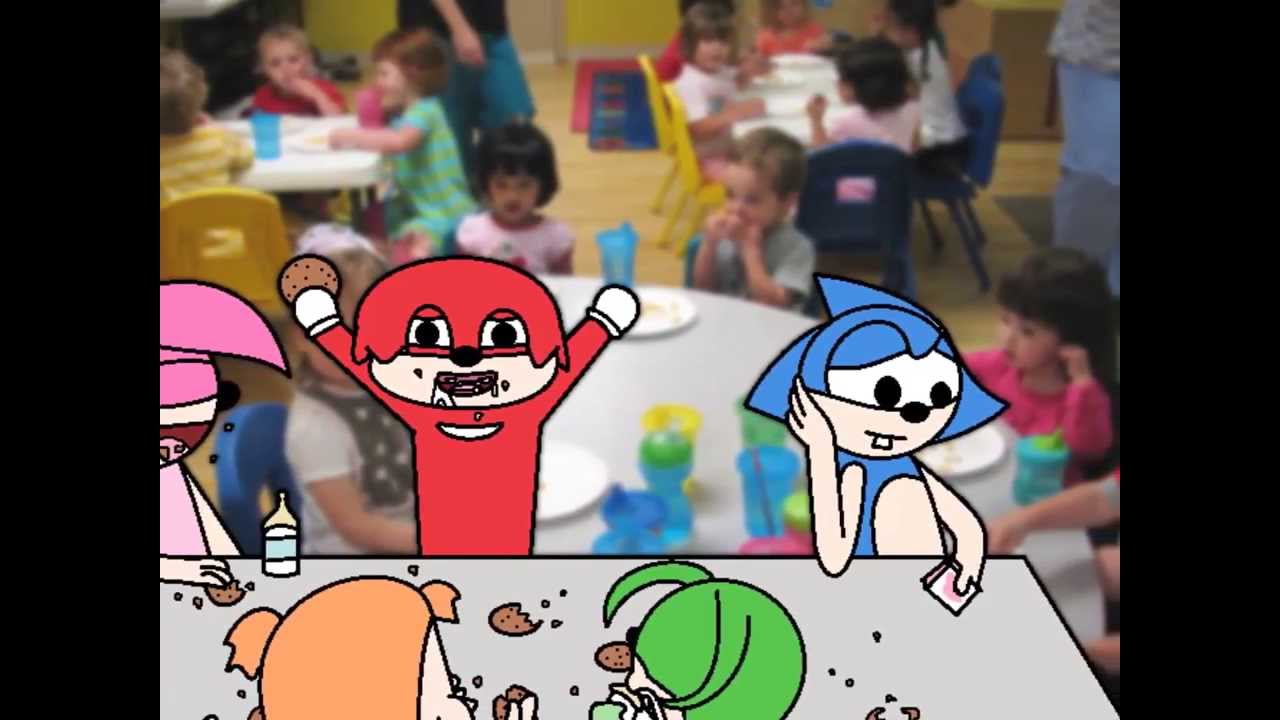 Sonic the hedgehog Daycare - Children light the way